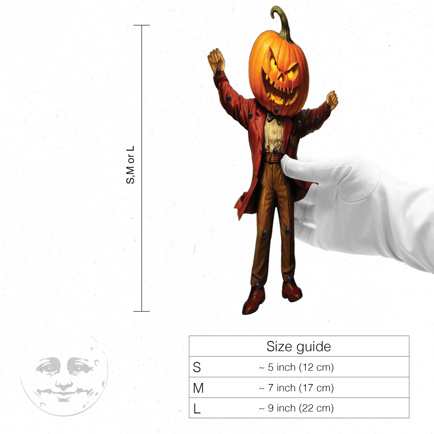 Pumpkin Fiend Movable Paper Doll