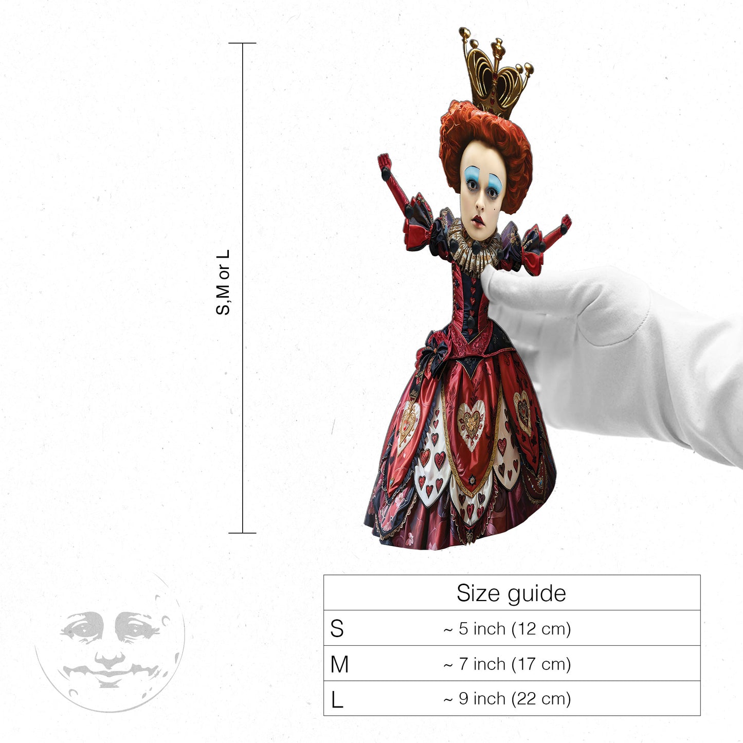 Red Queen Movable Paper Doll