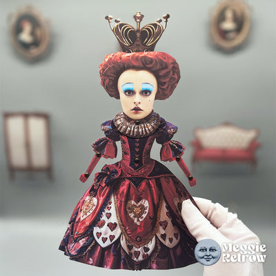 Red Queen Movable Paper Doll