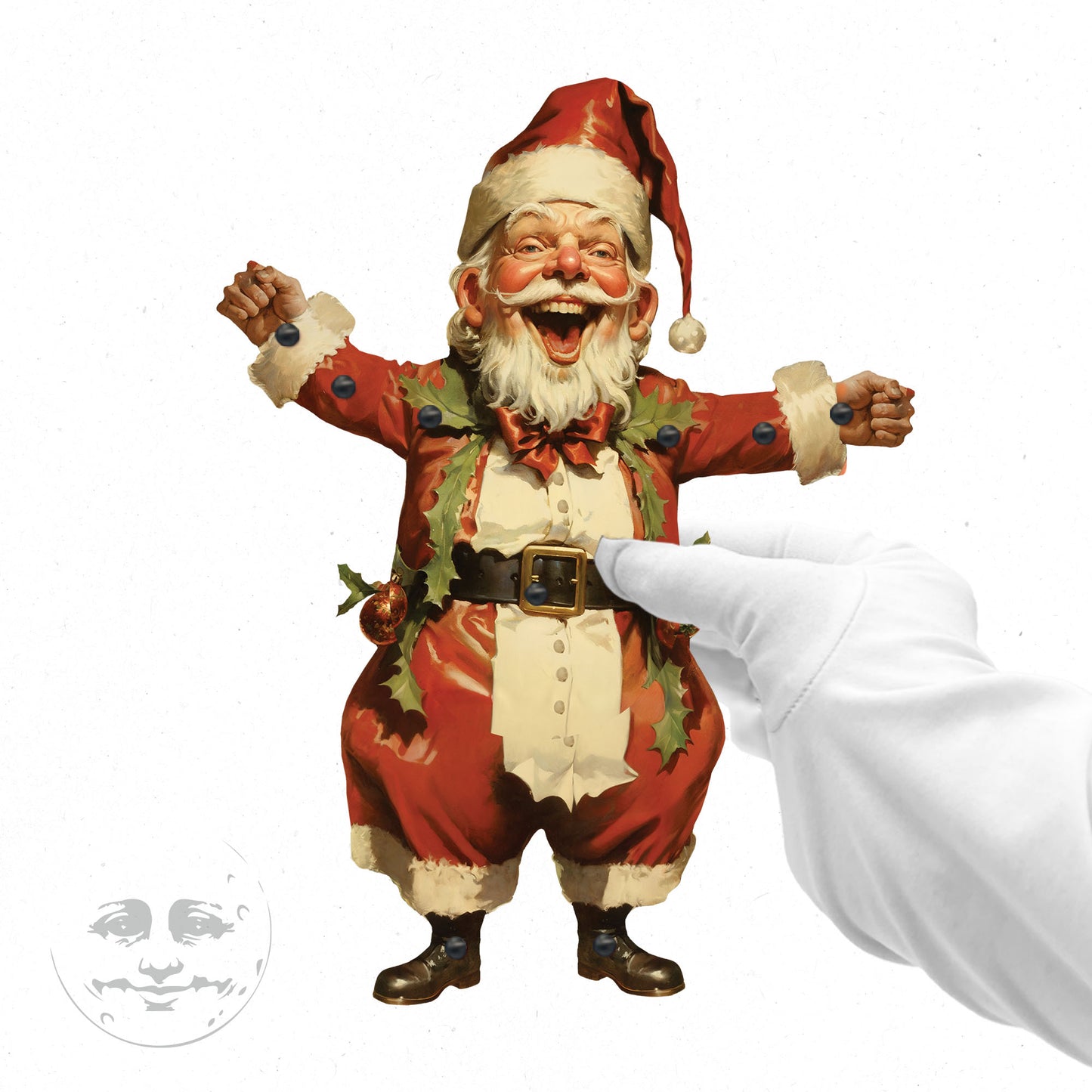 Santa Claus - Articulated Paper Doll