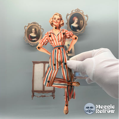 Shiny Star Movable Paper Doll