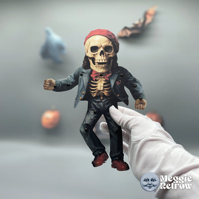 Skullster Movable Paper Doll
