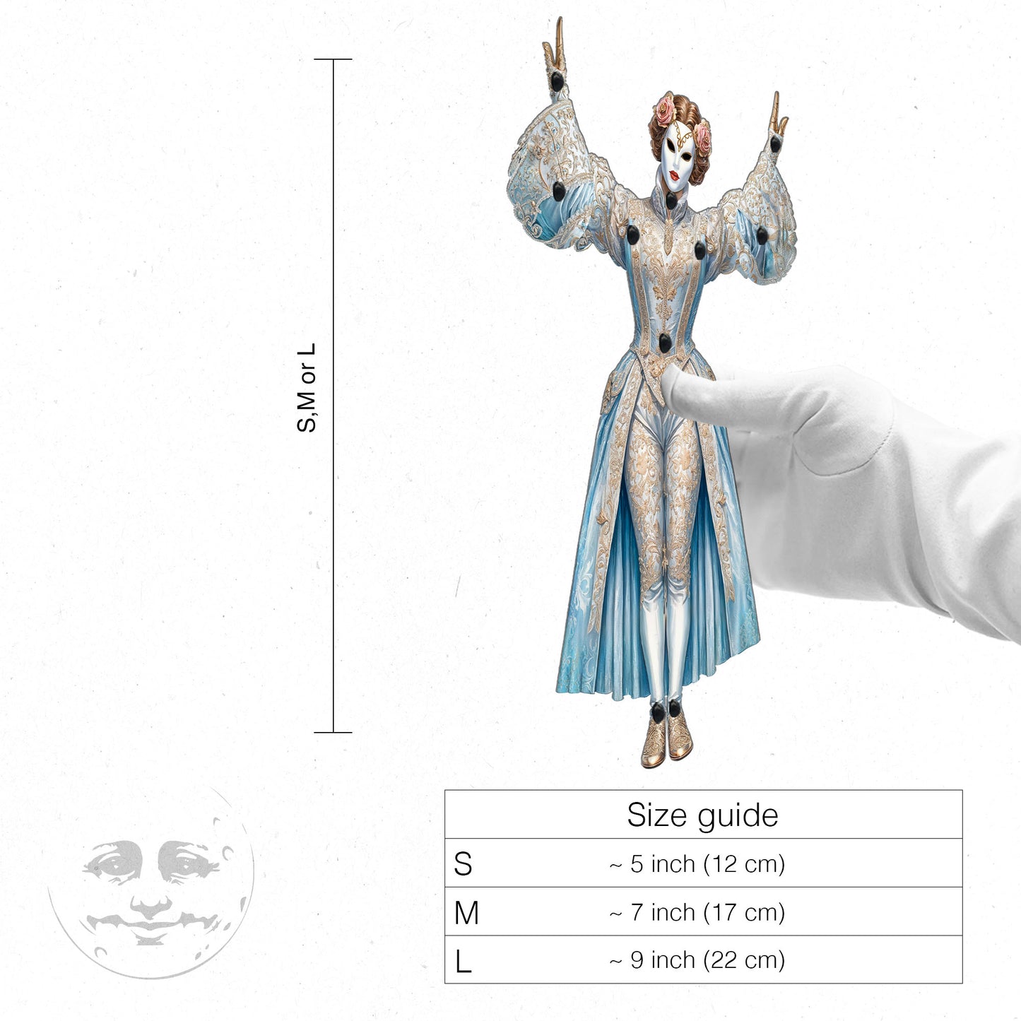 Sky Queen Movable Paper Doll