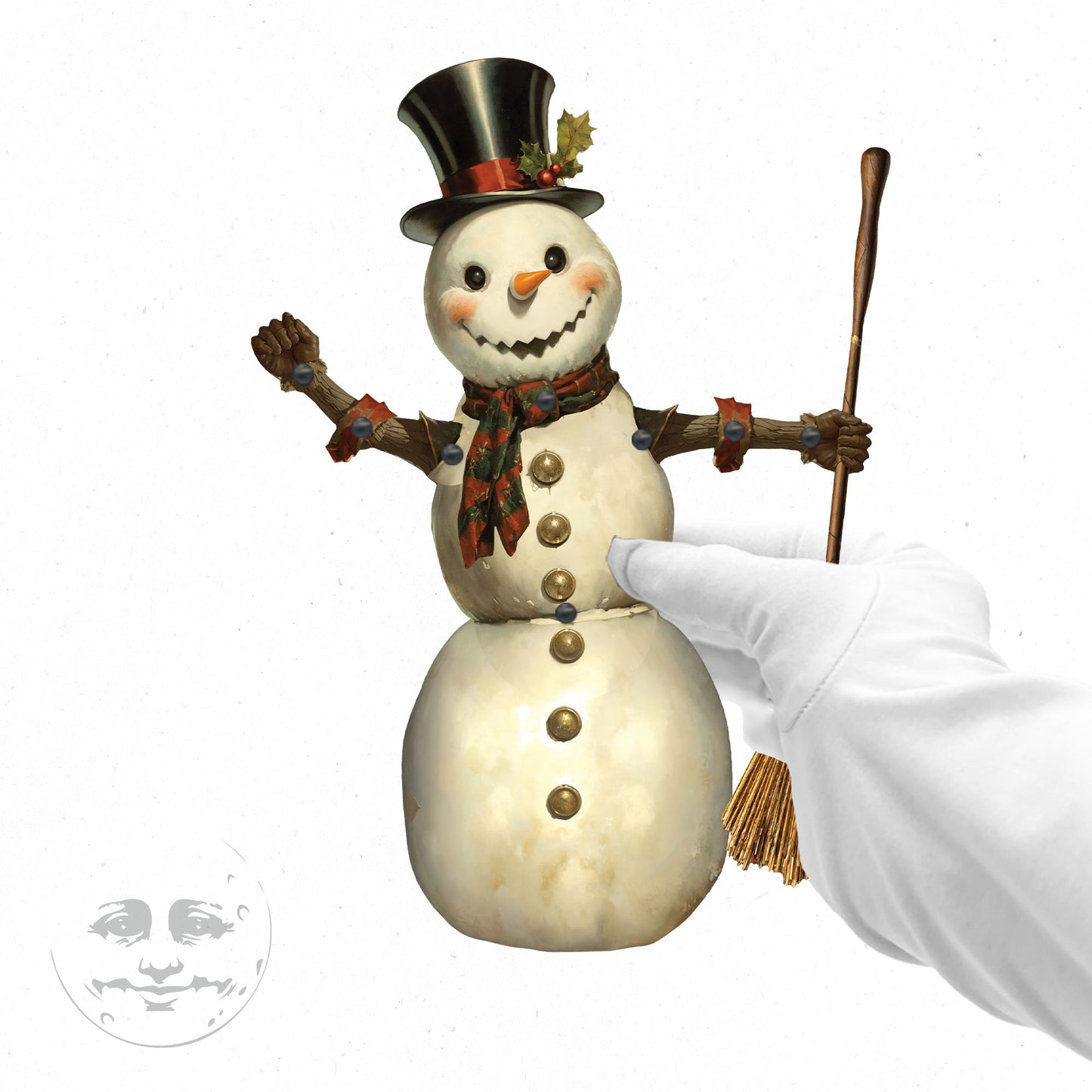 Snowman - Articulated Paper Doll