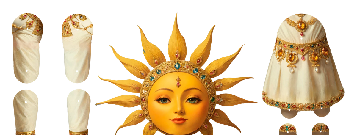 SOLARA Movable Paper Doll