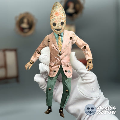 Squeez Egg Movable Paper Doll
