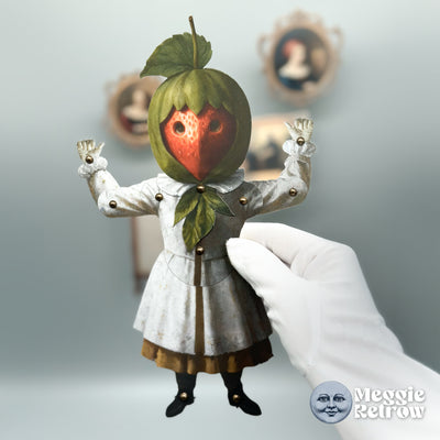 Strawbelina Movable Paper Doll