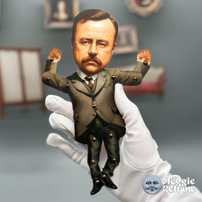 Theodore Roosevelt Articulated Paper Doll