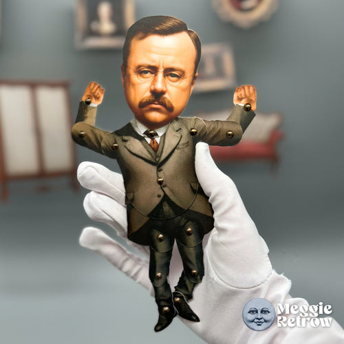 Theodore Roosevelt Articulated Paper Doll
