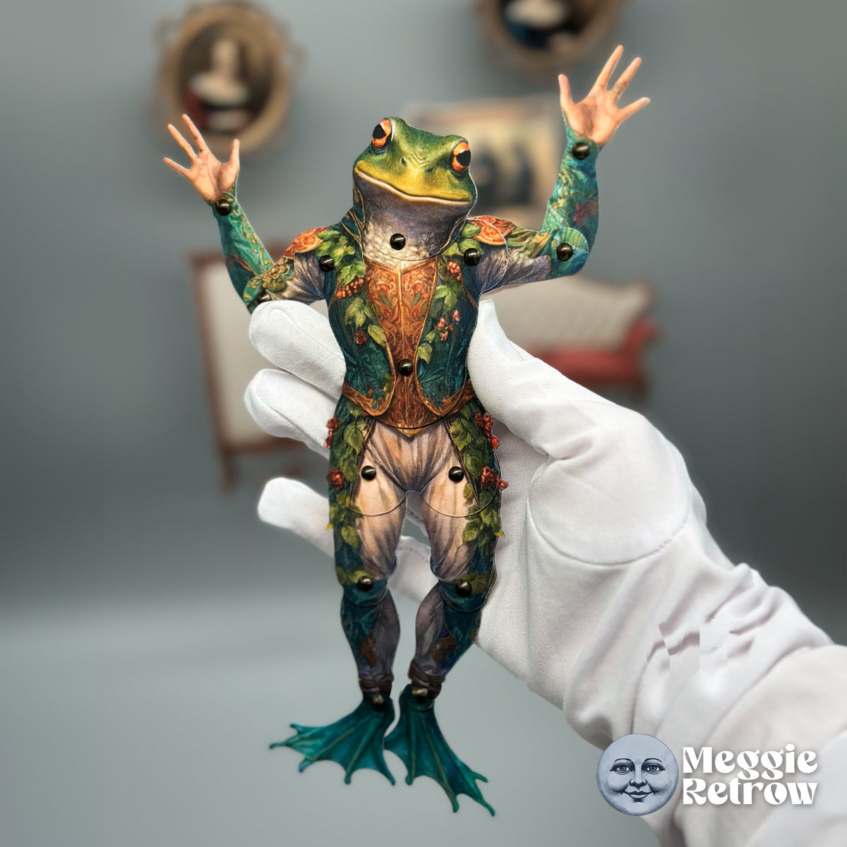 Trooper Toad Movable Paper Doll