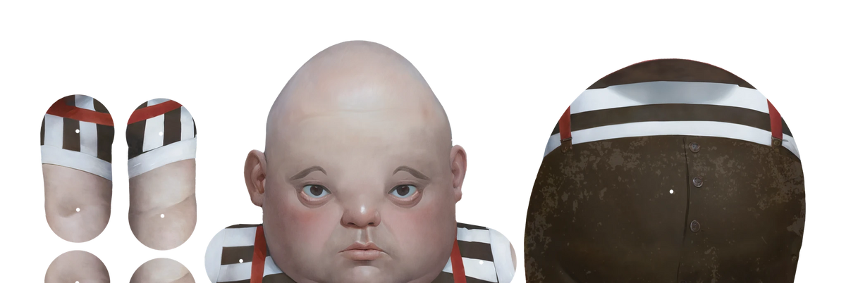 Tweedledee Movable Paper Doll