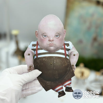 Tweedledee Movable Paper Doll