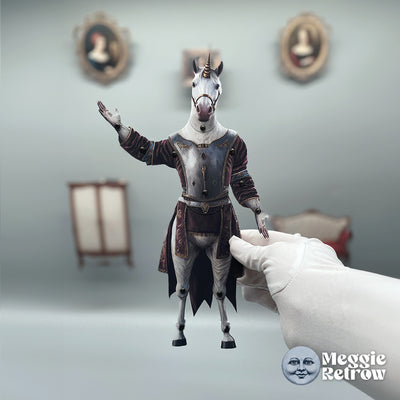 Unicorn Movable Paper Doll