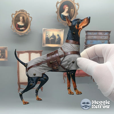 Valor Canine Movable Paper Doll