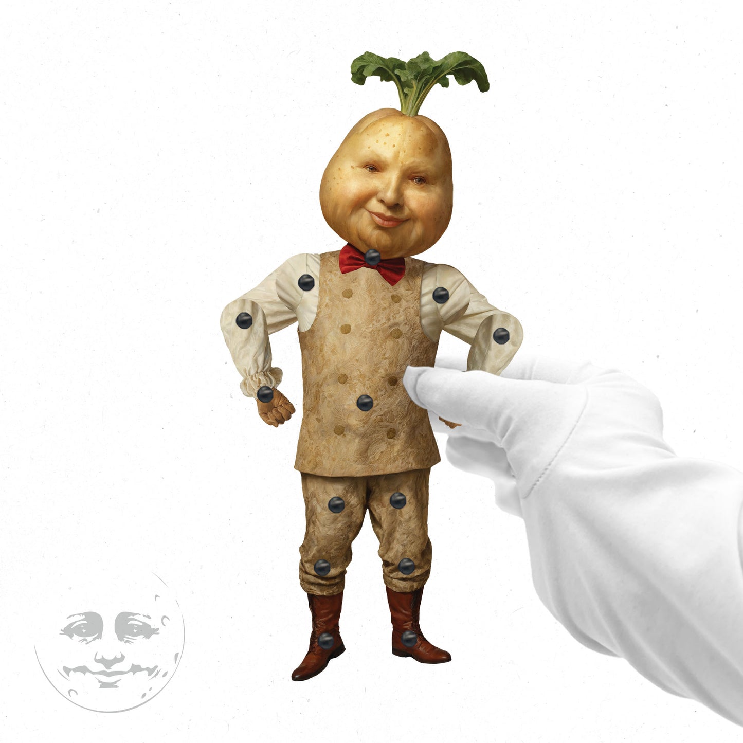 Potato Tom Movable Paper Doll