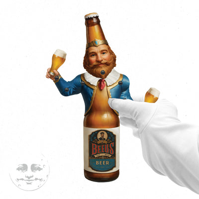 Beery Beer Movable Paper Doll DIY Kit