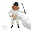 Bewegliche Papierpuppe Dom