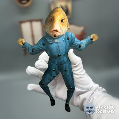 Yawn Guppy Movable Paper Doll