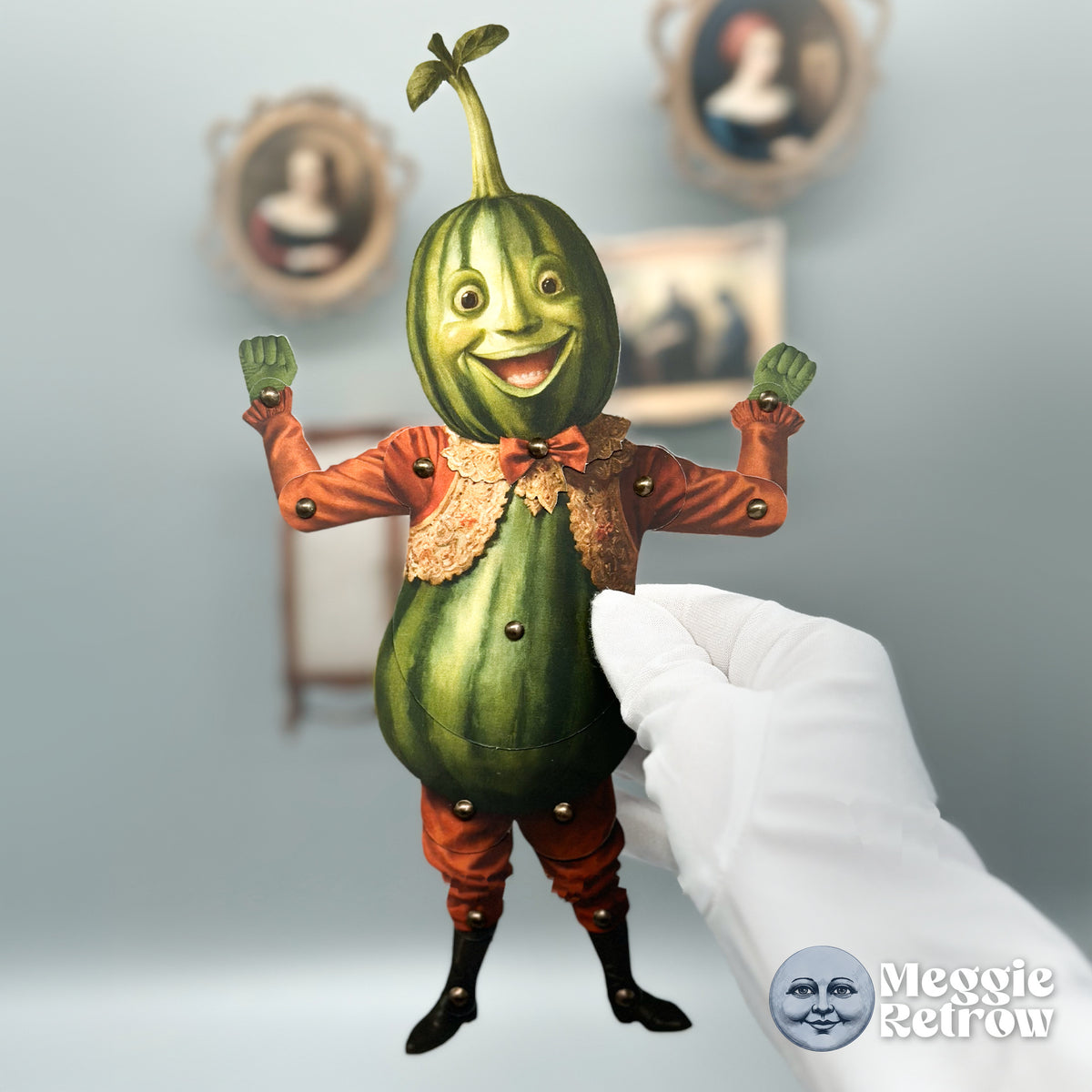 Zucchinio Movable Paper Doll
