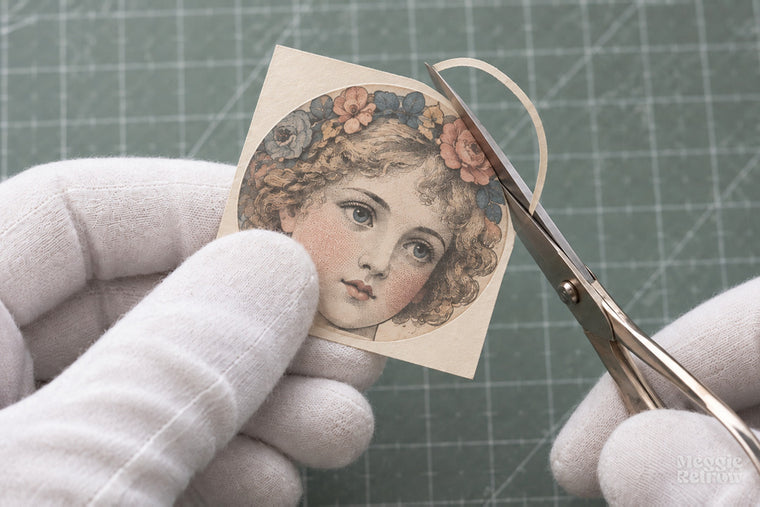 Cutting a round head in one motion