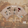LUNAR BUNDLE: Celestial Steampunk Collection - BONESY, Mr. Martian & Mr. Ratsy Articulated Paper Doll Kits